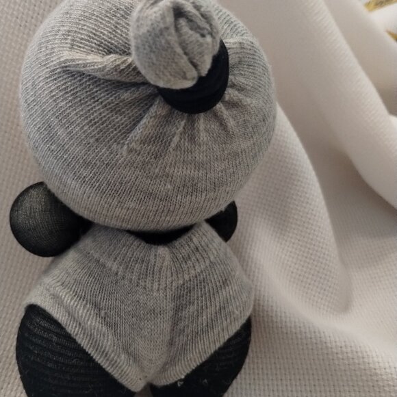 Doll made with socks - Picture 6 of 7